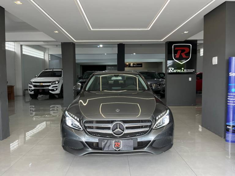 MERCEDES-BENZ - C 180 - 2018/2018 - Cinza - R$ 119.900,00