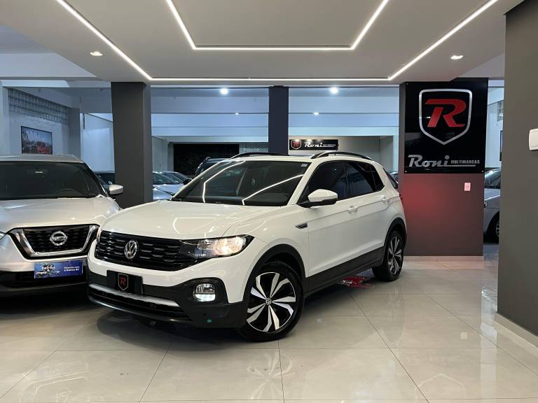 VOLKSWAGEN - T-CROSS - 2020/2021 - Branca - R$ 107.000,00