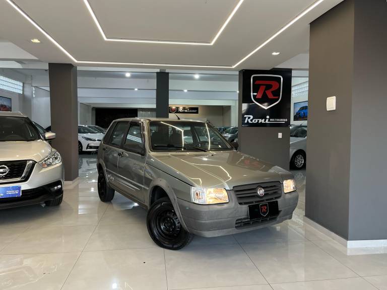 FIAT - UNO - 2009/2010 - Cinza - R$ 29.800,00