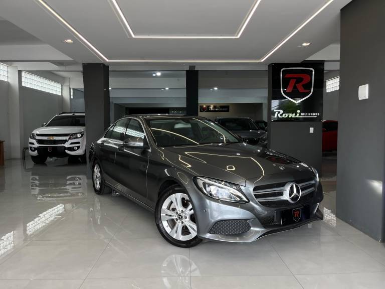 MERCEDES-BENZ - C 180 - 2018/2018 - Cinza - R$ 119.900,00
